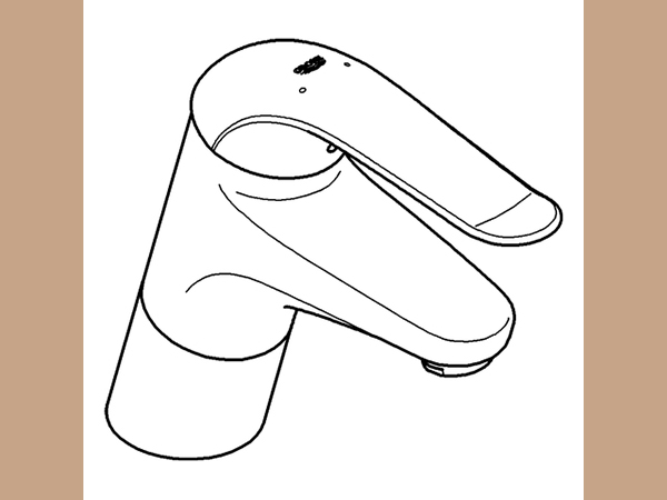 Grohe Euroeco Spezial Waschtischbatterie Grande – Bild 2